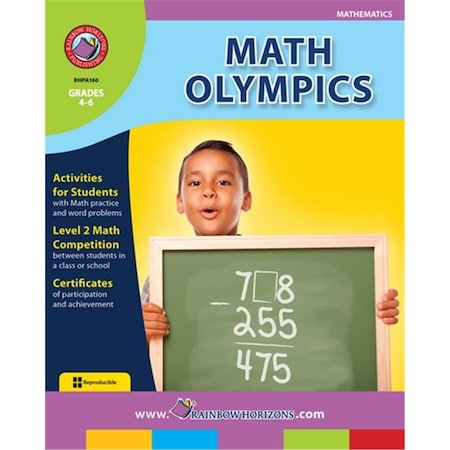 Rainbow Horizons Math Olympics - Grade 4 to 6 A160